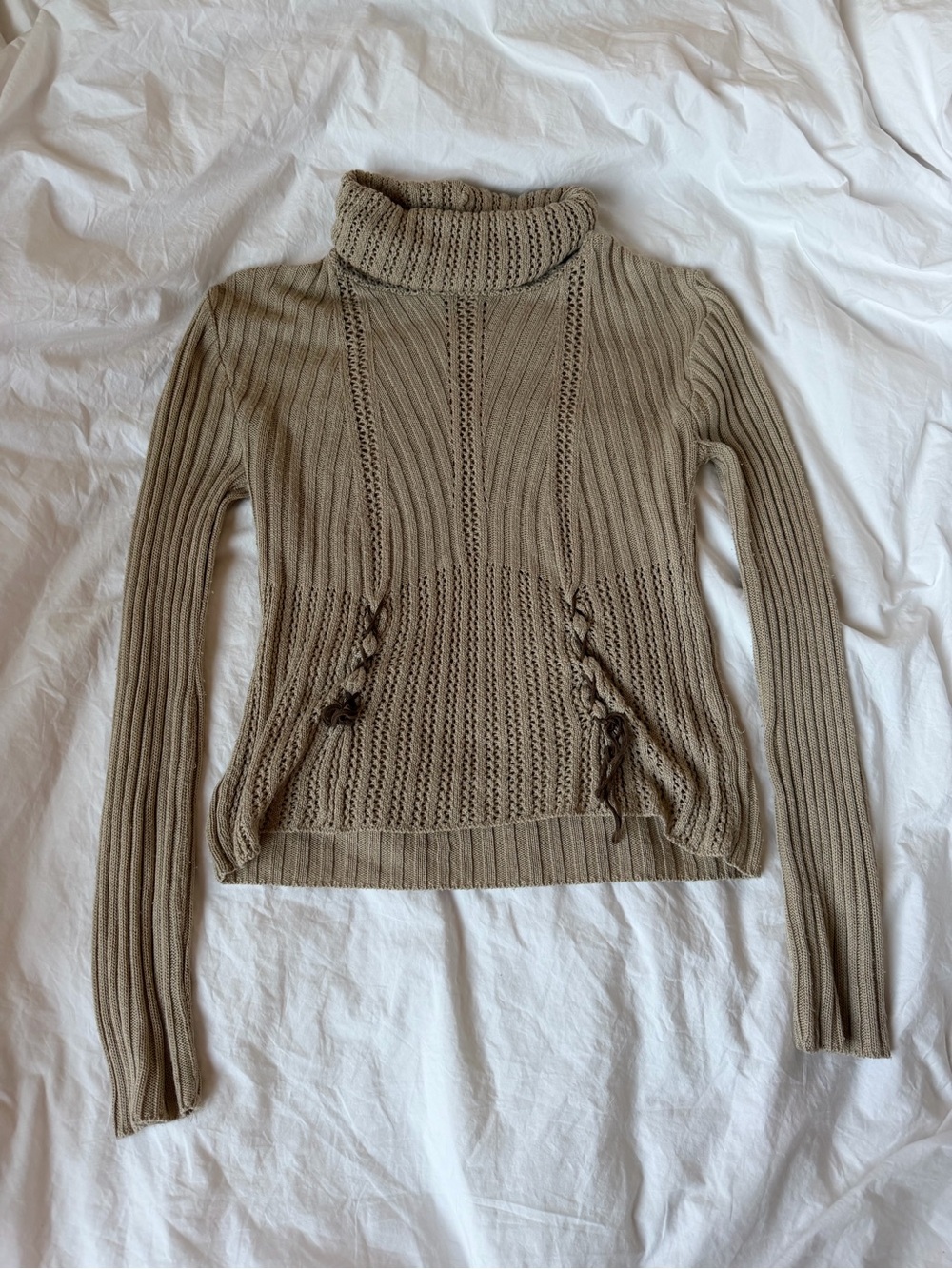 charlotte russe y2k turtleneck sweater